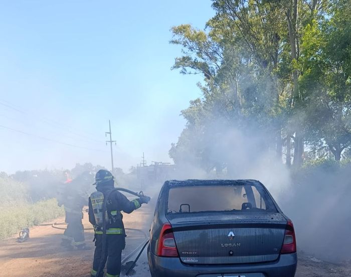 incendio de automóvil - 2