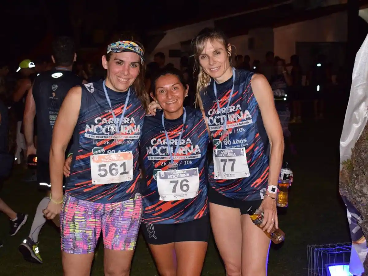 Corrieron en la noche de Villa María