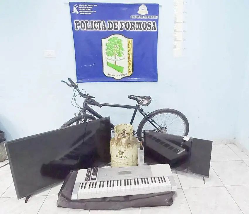 Recuperan bienes robados de una
vivienda con valor de unos 300.000 pesos