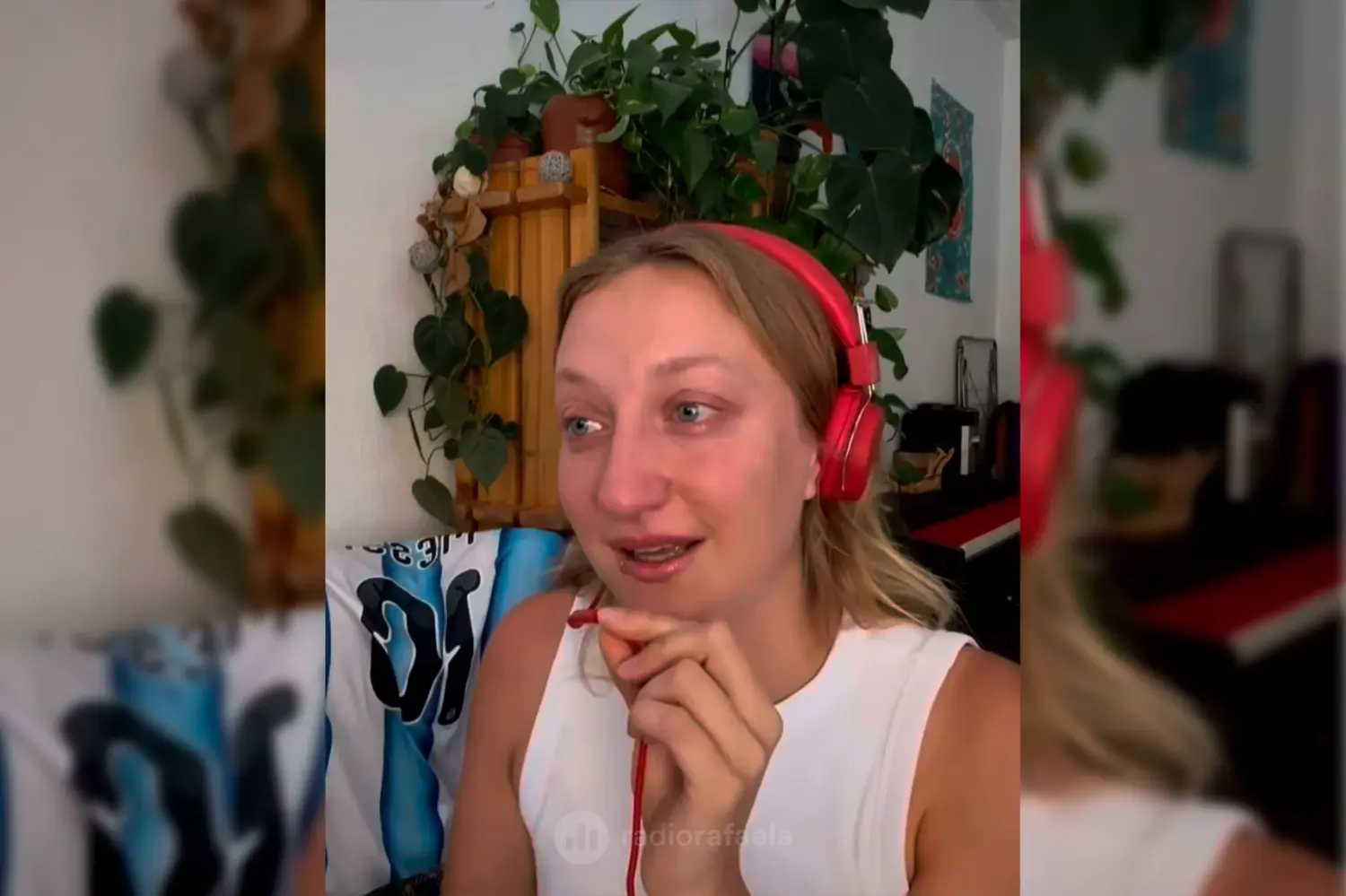 Una rafaelina en Madrid emocionó a las redes con un poema dedicado a Argentina