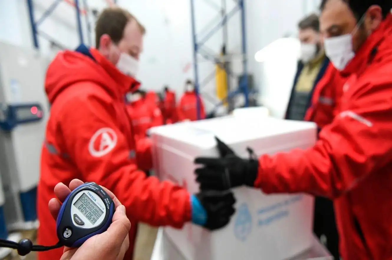 Llegaron más vacunas Pfizer, y el país supera los 63,4 millones de dosis recibidas