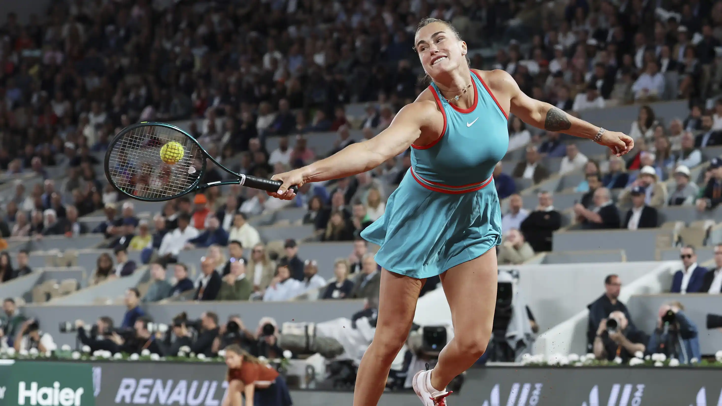 Sabalenka no detiene su marcha.