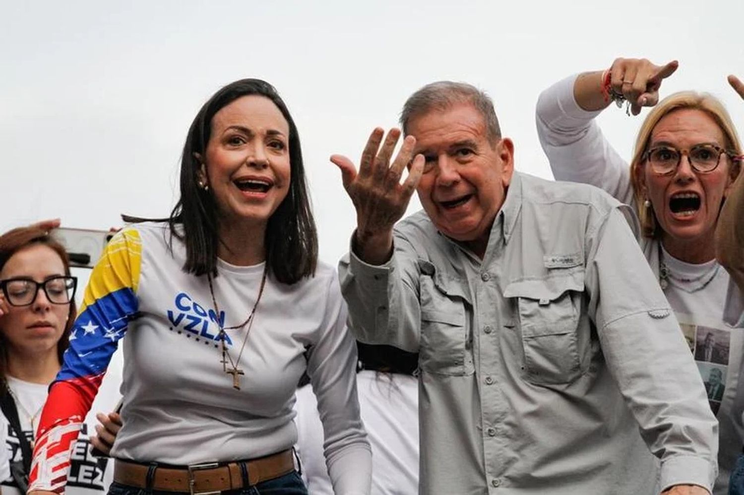 María Corina Machado y Edmundo González Urrutia.