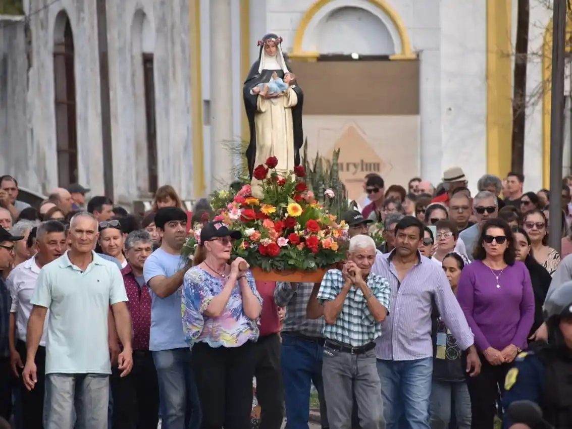 Chajarí y Federal honraron a su patrona Santa Rosa de Lima