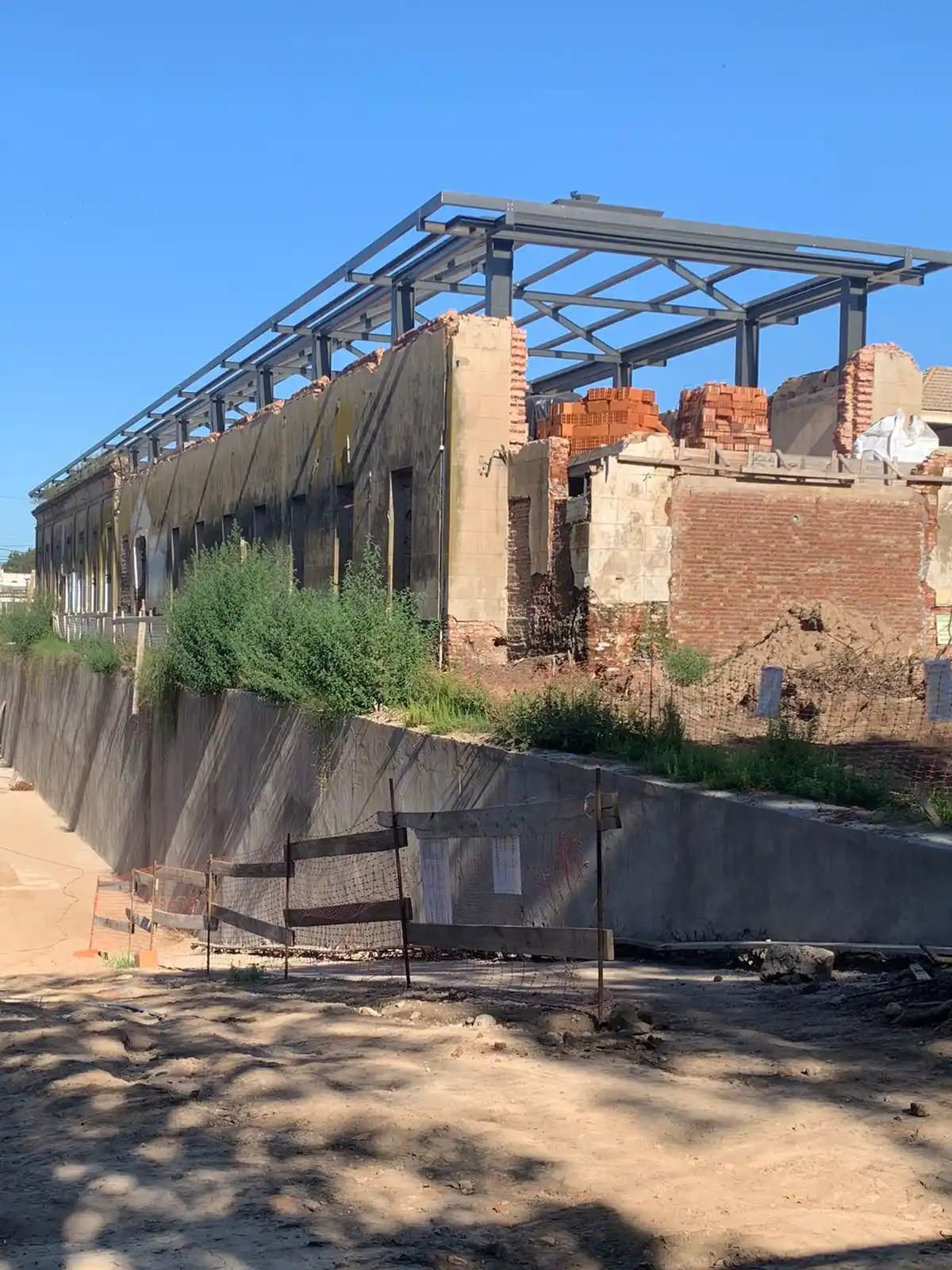 Di Gregorio confirmó que se retomaron las obras en el Centro de Justicia Penal