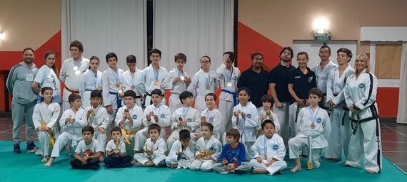 Otra lucida participación en taekwondo