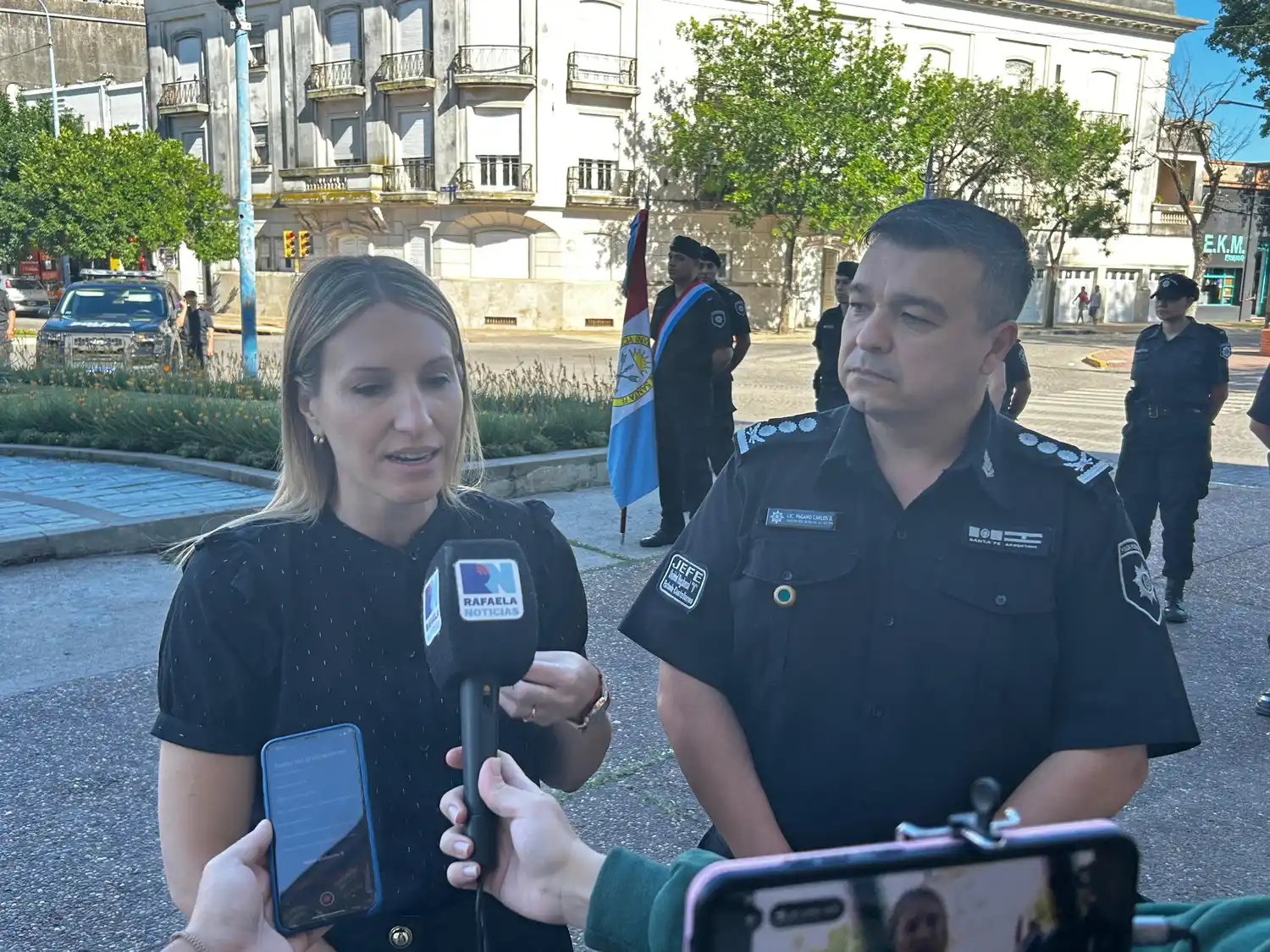 presentacion patrulleros policia santa fe rafaela UrV unidad regional V jefatura coudannes pagano - 2