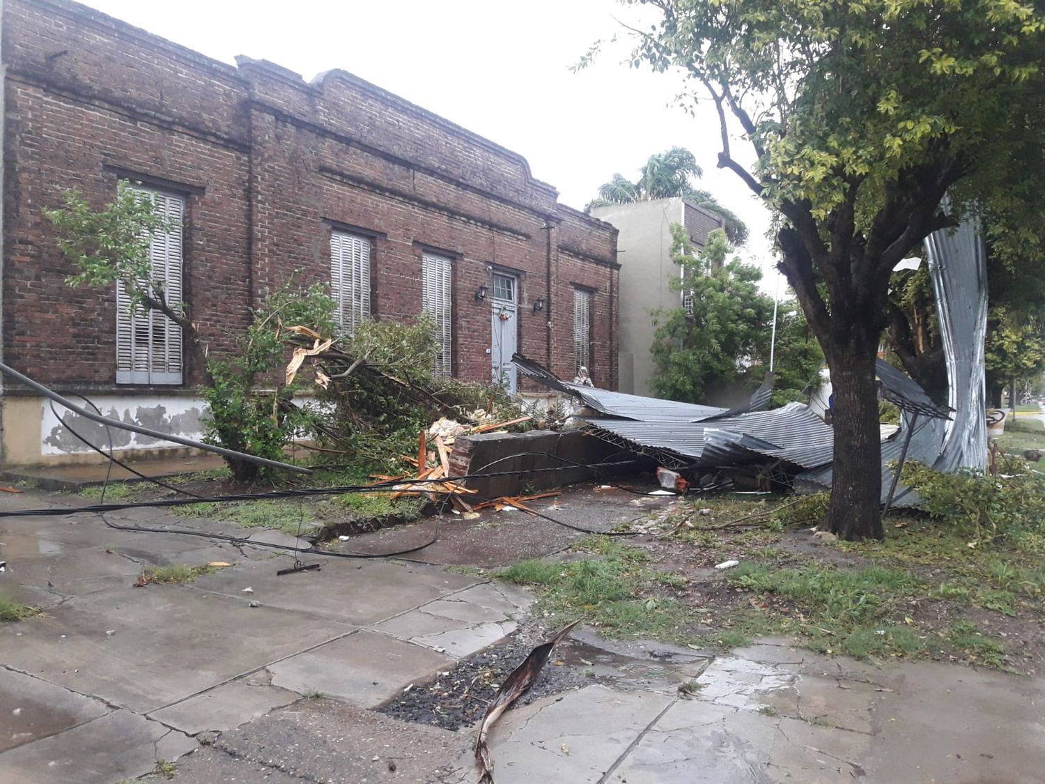 Tormenta en Seguí enero 2023