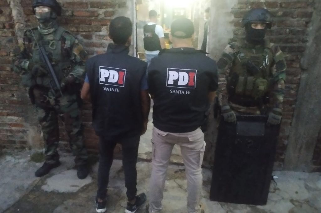 Allanamientos en barrio San Lorenzo