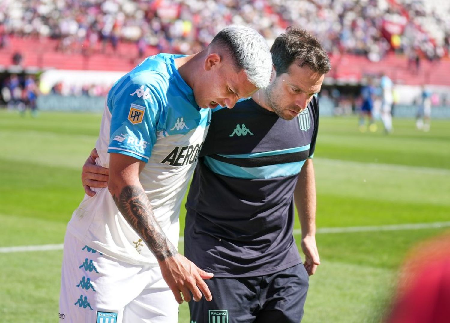 Copetti se perderá la final contra Boca: la dura lesión del delantero de Racing