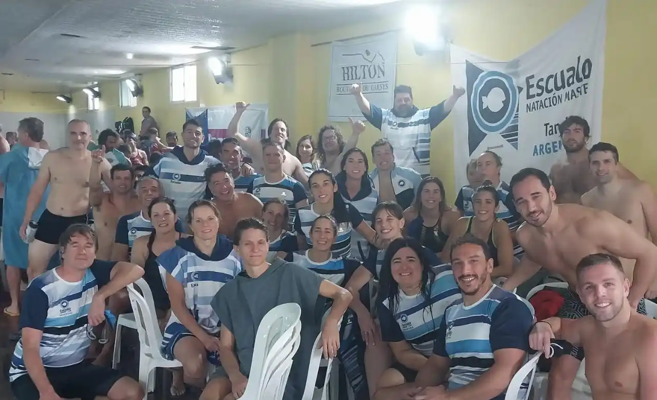 Escualo compitió en Balcarce.