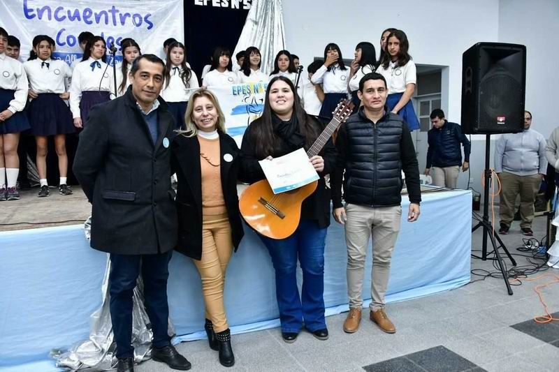 Más de 150 jóvenes participaron en los 
Encuentros Corales del Nivel Secundario
