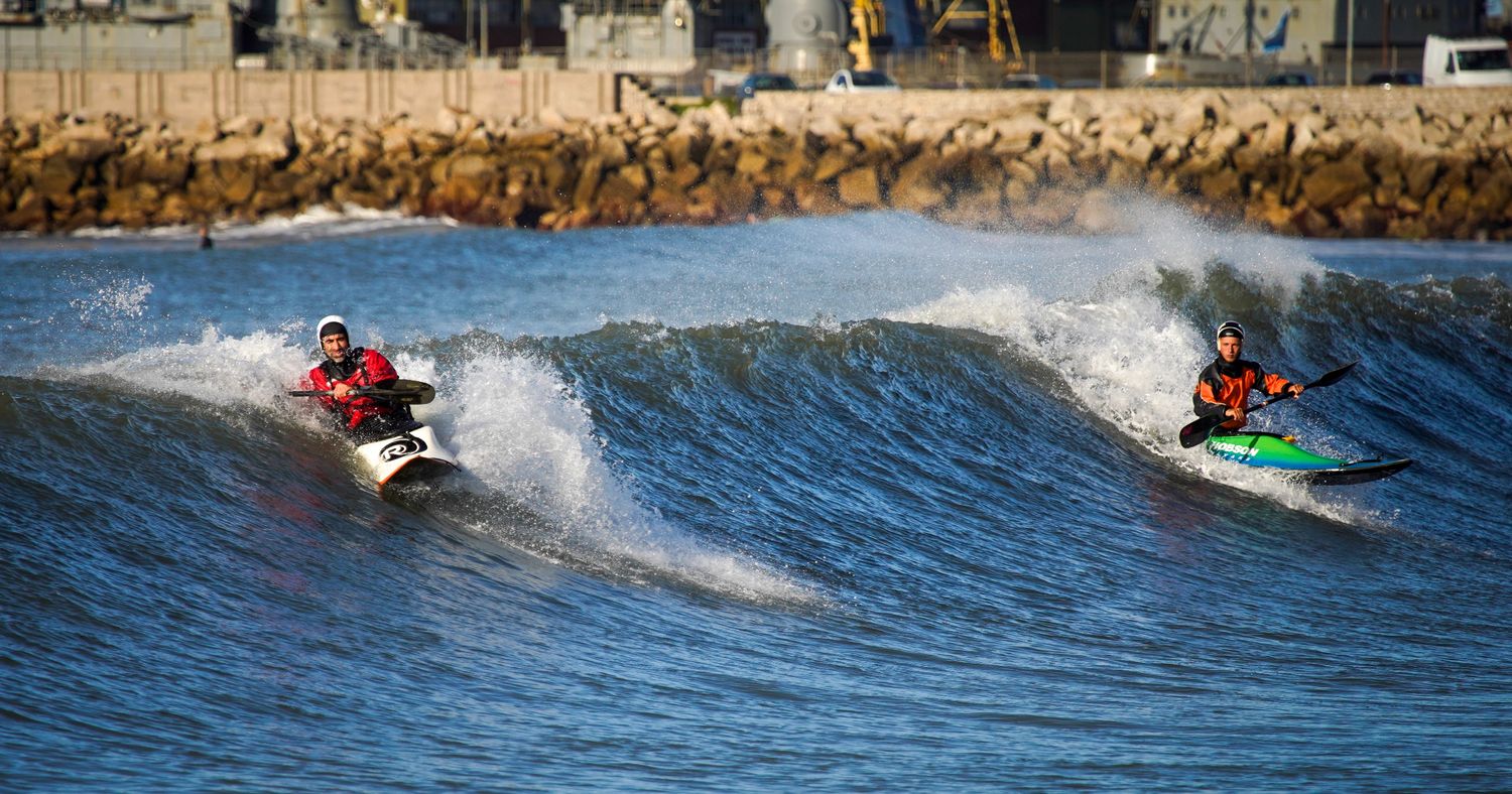 Finalizó el Mundial de Kayak Surf en Mar del Plata