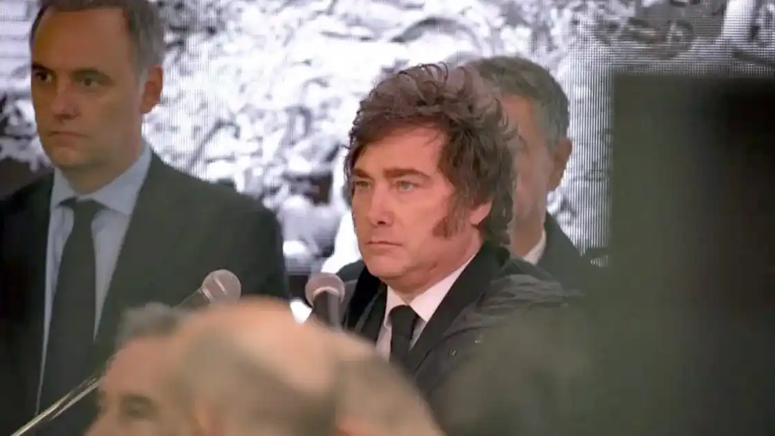 Milei, a 34 años del atentado a la embajada de Israel: "Fue un ataque cobarde del enemigo iraní"