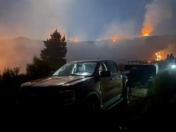Incendio en las sierras: así trabajaron los vecinos de Villa del Lago para apagar el fuego