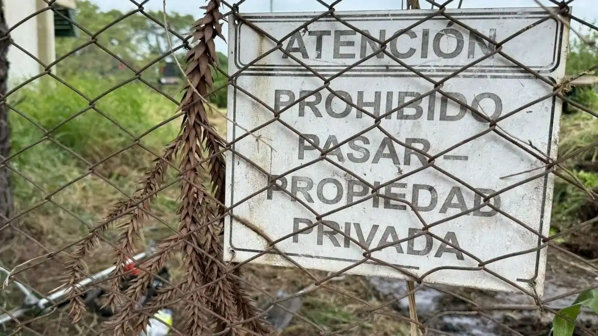 La intervención privada busca recuperar el área del predio. Crédito: Leonardo Botta.