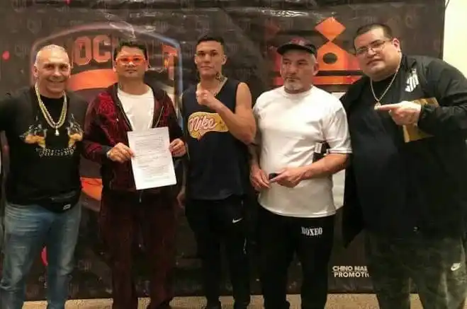 Lorenzo “Neno” Gerez, segundo en el ranking argentino Superwelter