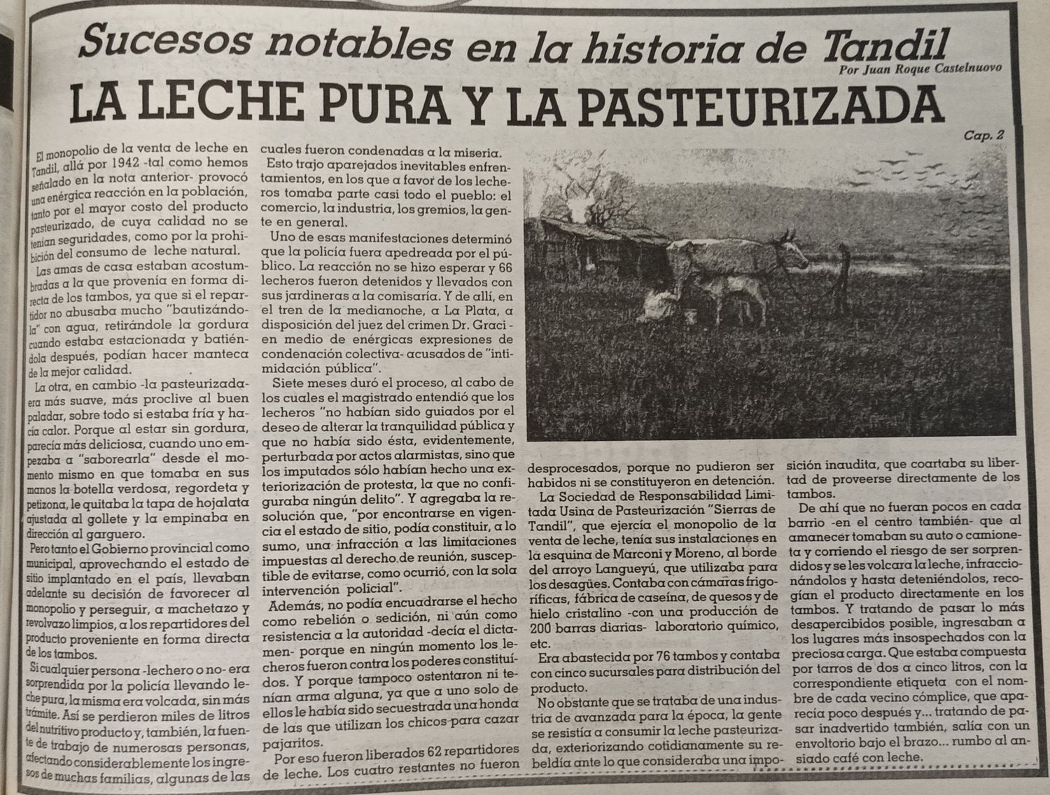 La leche pura y la pasteurizada - Cap. 2