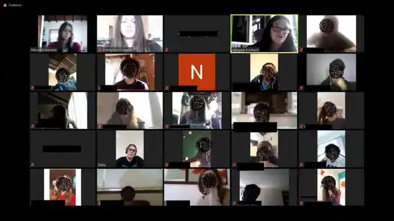 Alumnos de Safa entrevistaron a Márgara Averbach