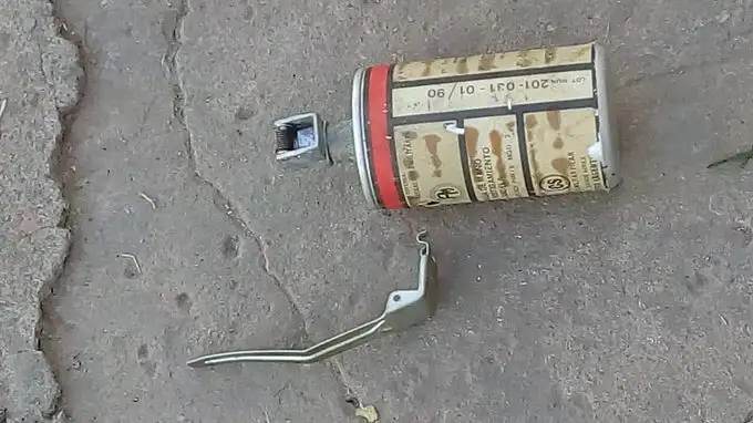 Encontraron una granada en el patio de una vivienda en barrio San Martín