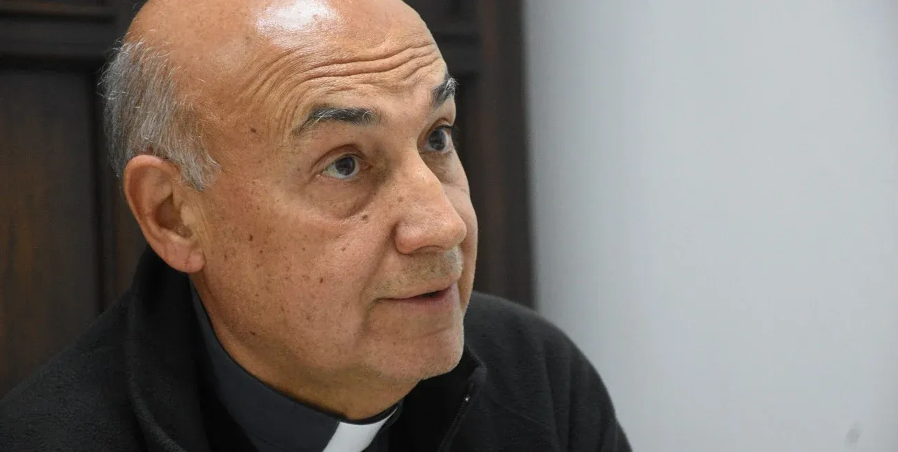 “Estamos tratando de acompañar a los que menos tienen, como lo hizo Jesús hasta sus últimos días; y abrió la vida a una esperanza de trascendencia”, dijo Fenoy. Foto: Luis Cetraro.