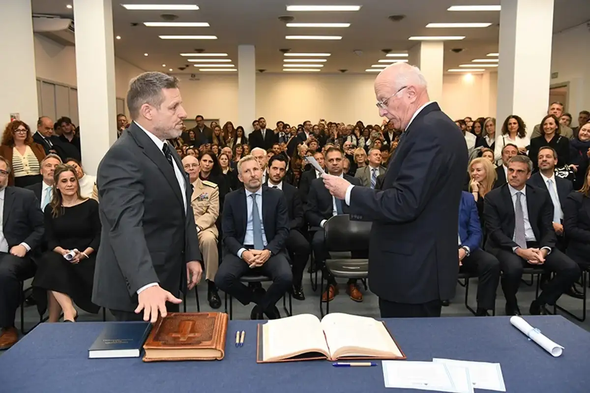 Pedro Rebollo juró como nuevo fiscal federal de Gualeguaychú
