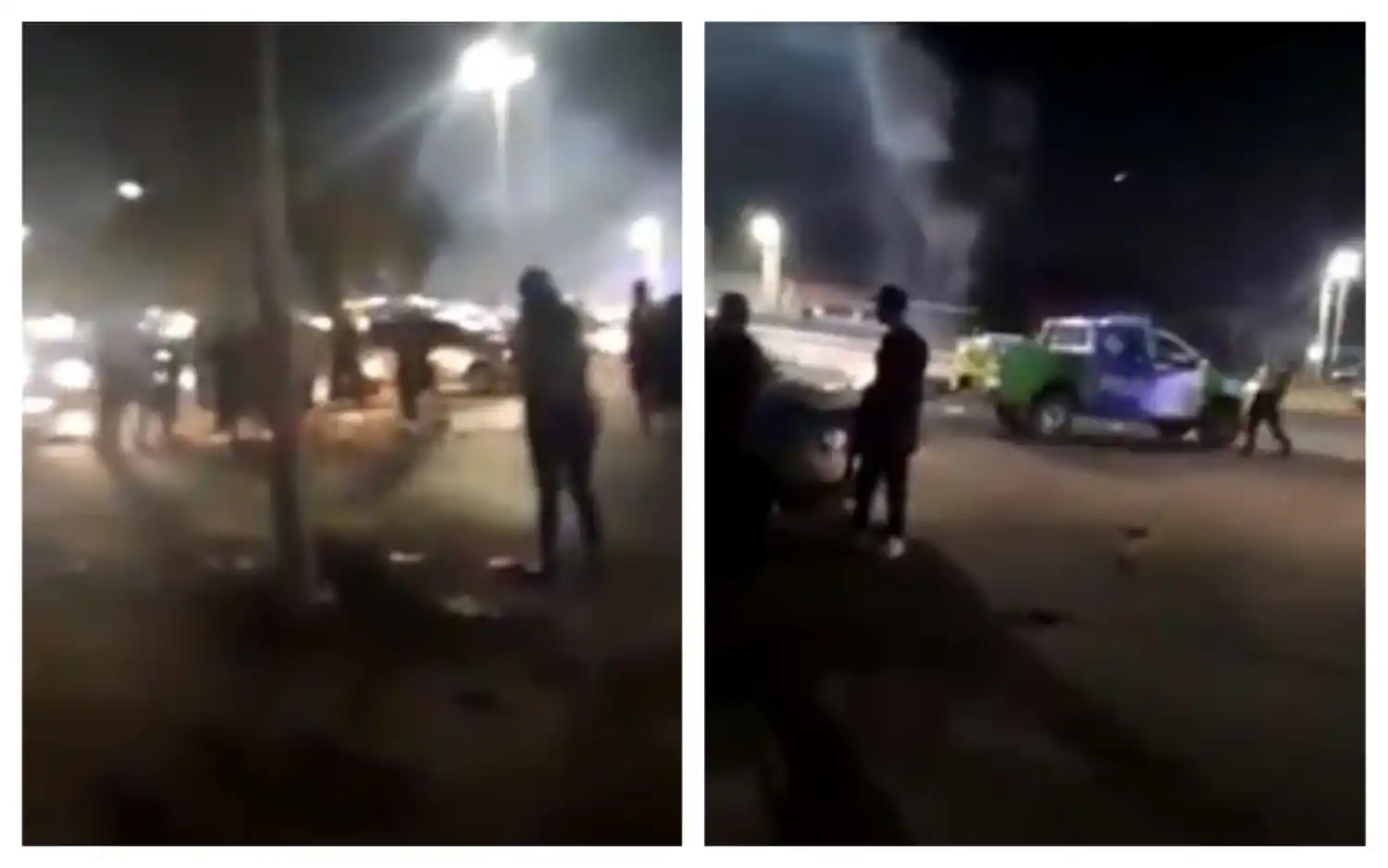 Video: La Policía reprimió una protesta de vecinos por los cortes de luz en Lomas de Zamora