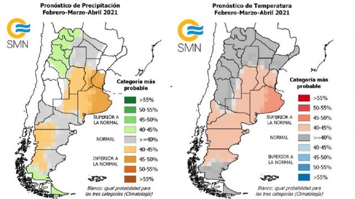 El clima que viene: más calor y menos lluvias de lo normal