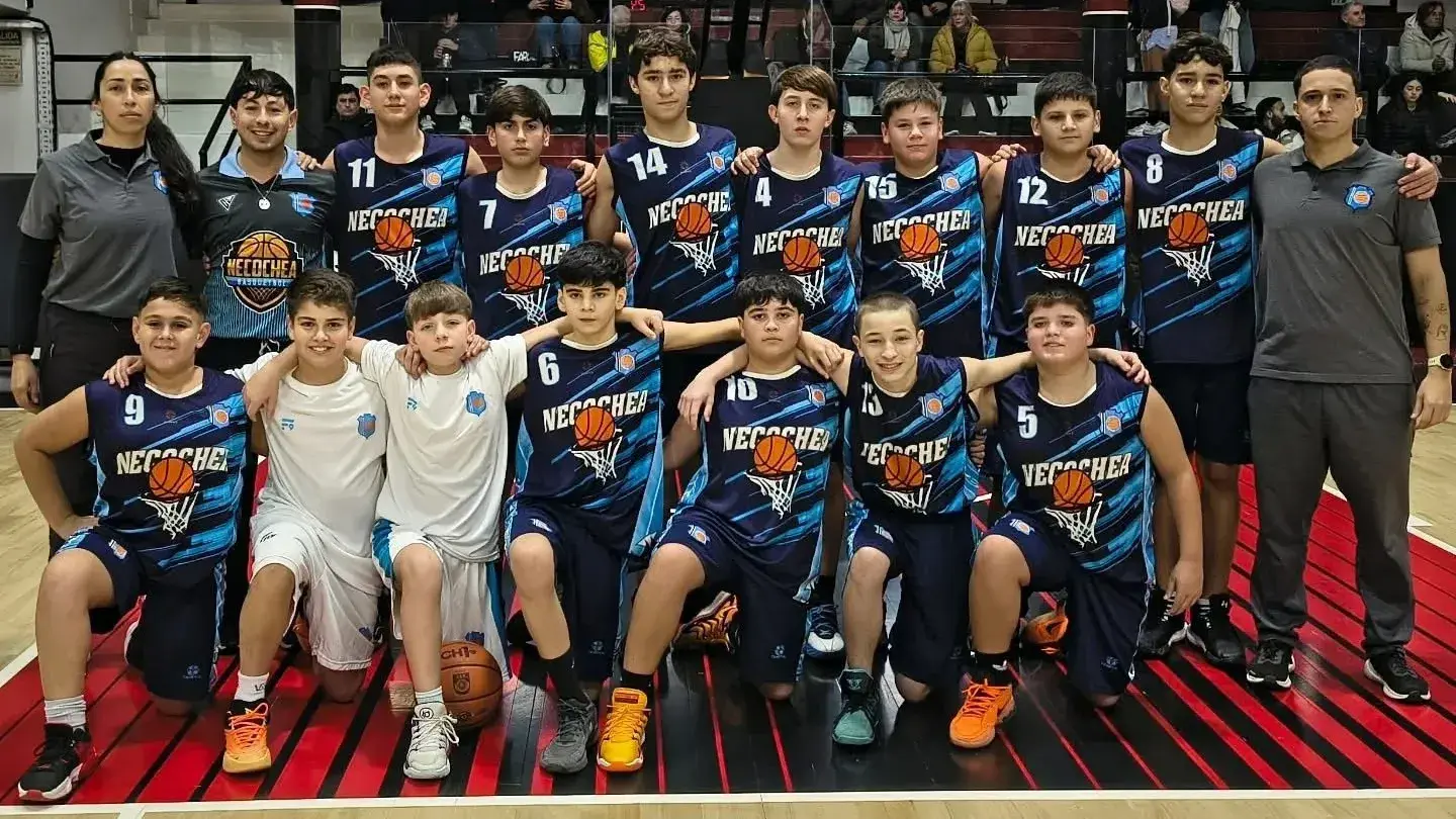 La selección U13 de Necochea finalizó tercera en el Torneo Zonal de Selecciones