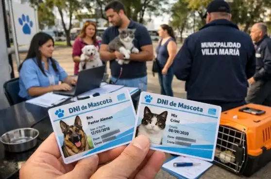 La Municipalidad de Villa María puso en marcha un registro obligatorio con DNI para mascotas.