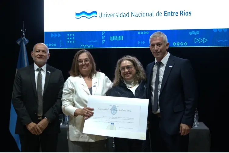 Juan Manuel Arbelo y María Carla Mántaras asumieron como rector y vicerrectora de la UNER