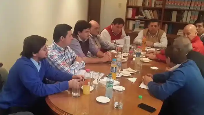 De Ángeli se reunió con Senadores de Cambiemos
