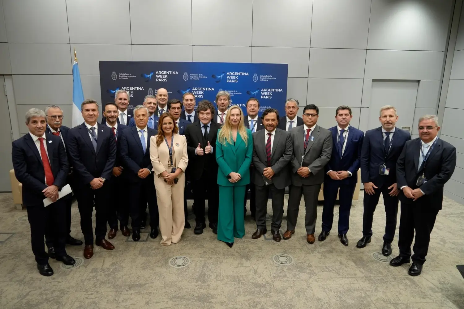 Frigerio busca en París inversiones para ampliar la producción y generar empleo en Entre Ríos