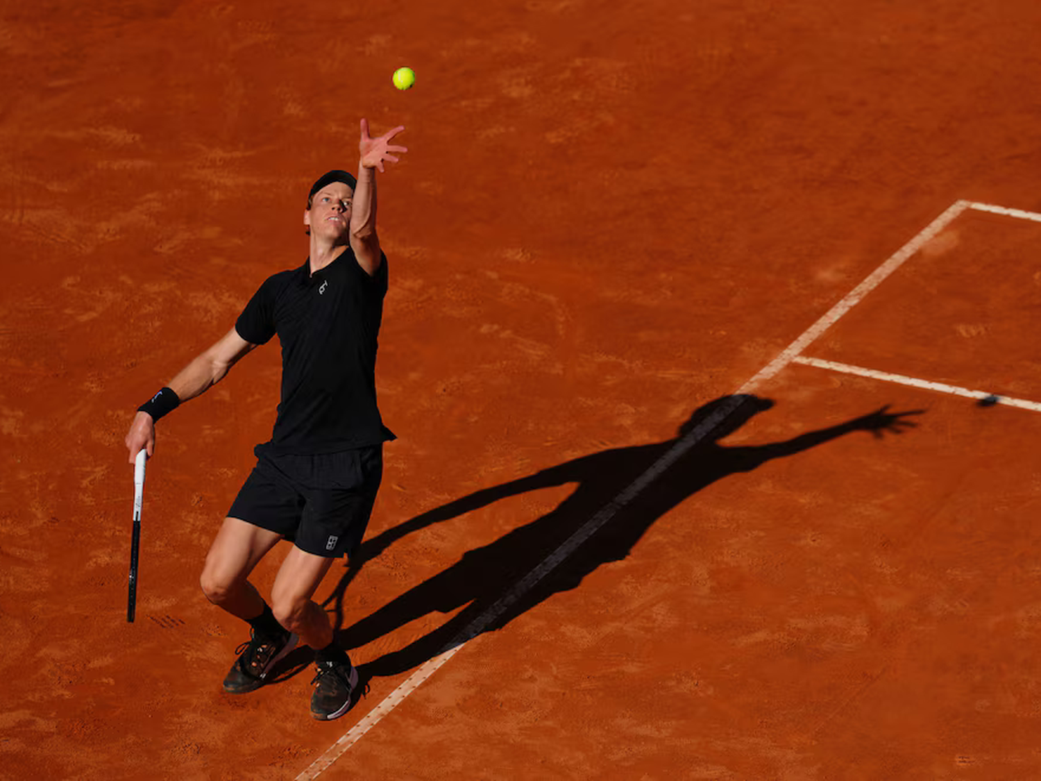 Cerúndolo no pudo con Sinner y se despidió en octavos del Masters 1000 de Roma