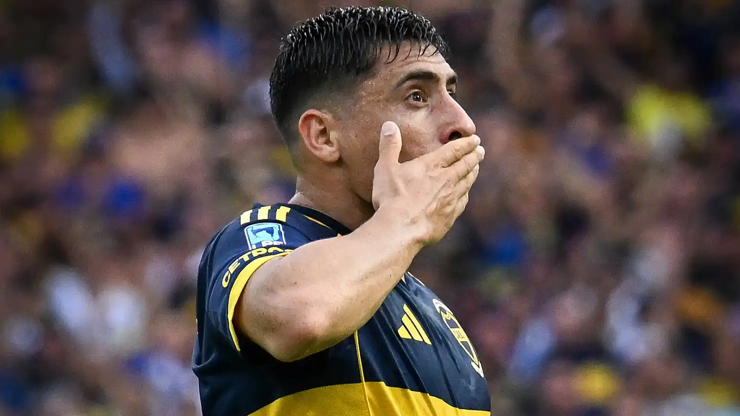 Merentiel viene de anotar frente a Gimnasia de Mendoza.