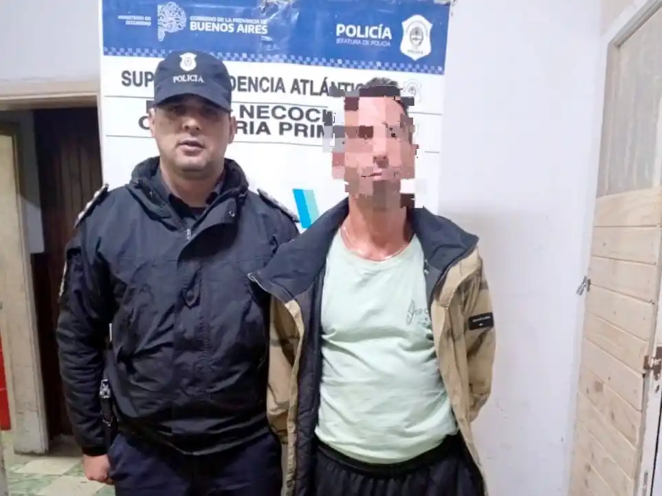 El sujeto está a disposición de la Fiscalía y le tomarán declaración