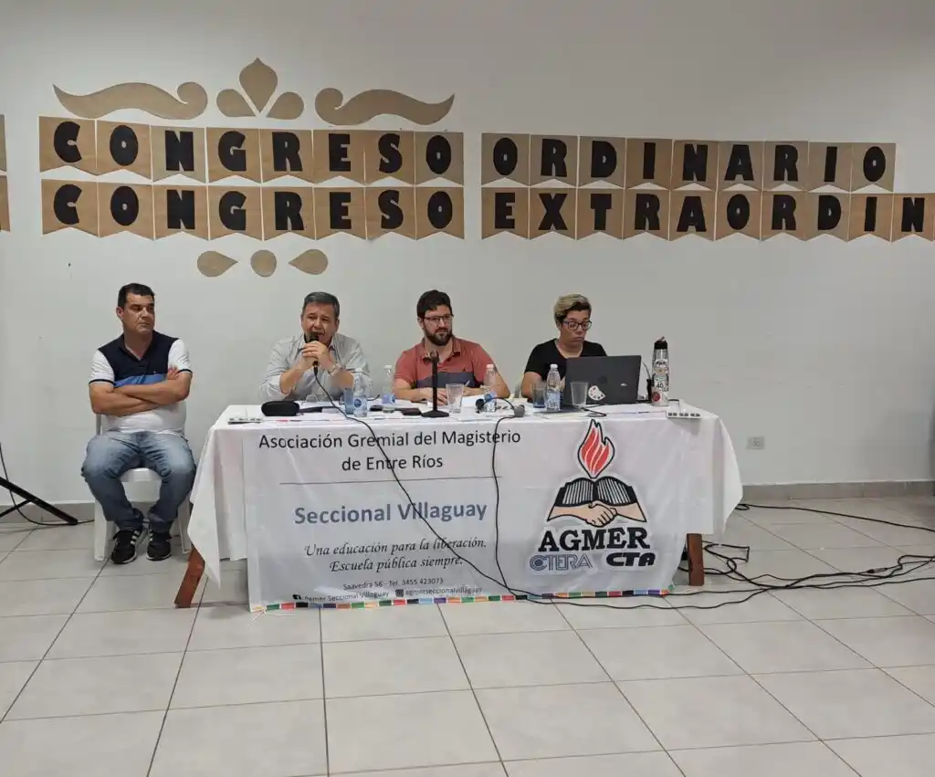 El Congreso de Agmer exige la inmediata reapertura de la paritaria salarial