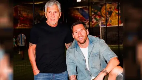 Messi despidió a su padre a traves de redes sociales.
Foto: Agencia NA (Redes)