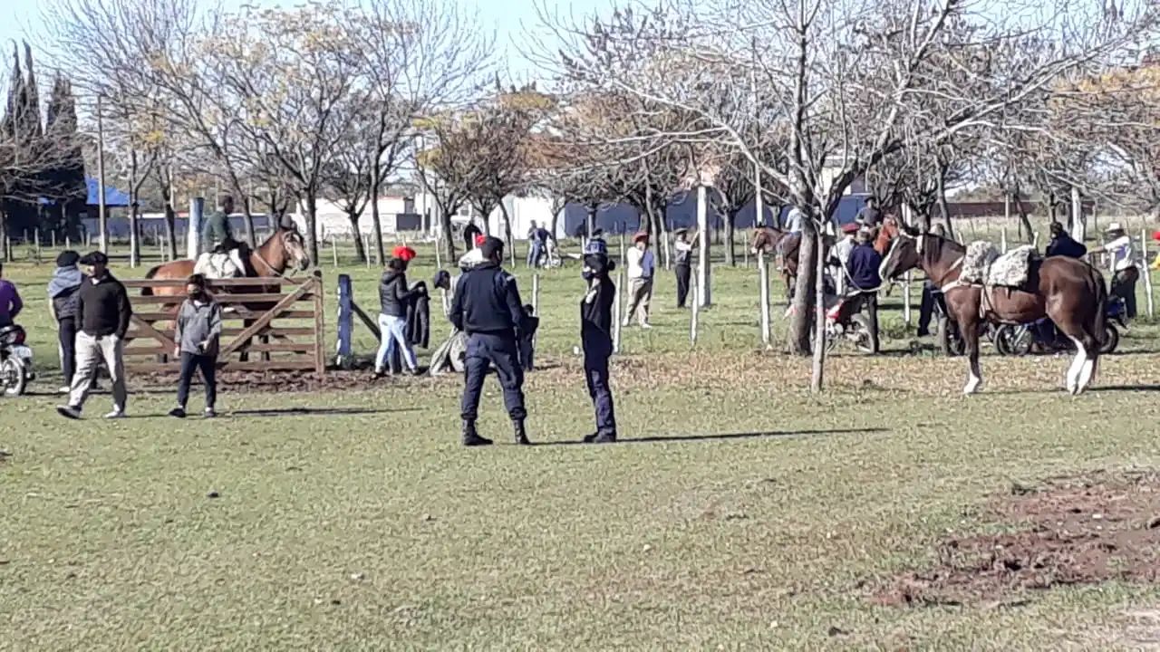 Confinamiento: desbaratan una jineteada en El Rincón de los Gauchos