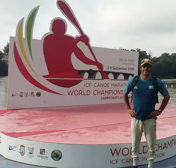 Cuenta regresiva para la presentación de Palacios en el mundial de canotaje en  Portugal