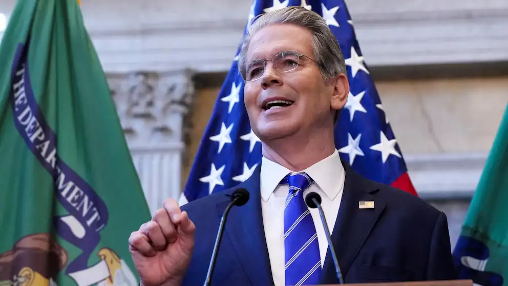 El secretario del Tesoro estadounidense, Scott Bessent. REUTERS/Ken Cedeno/File Photo