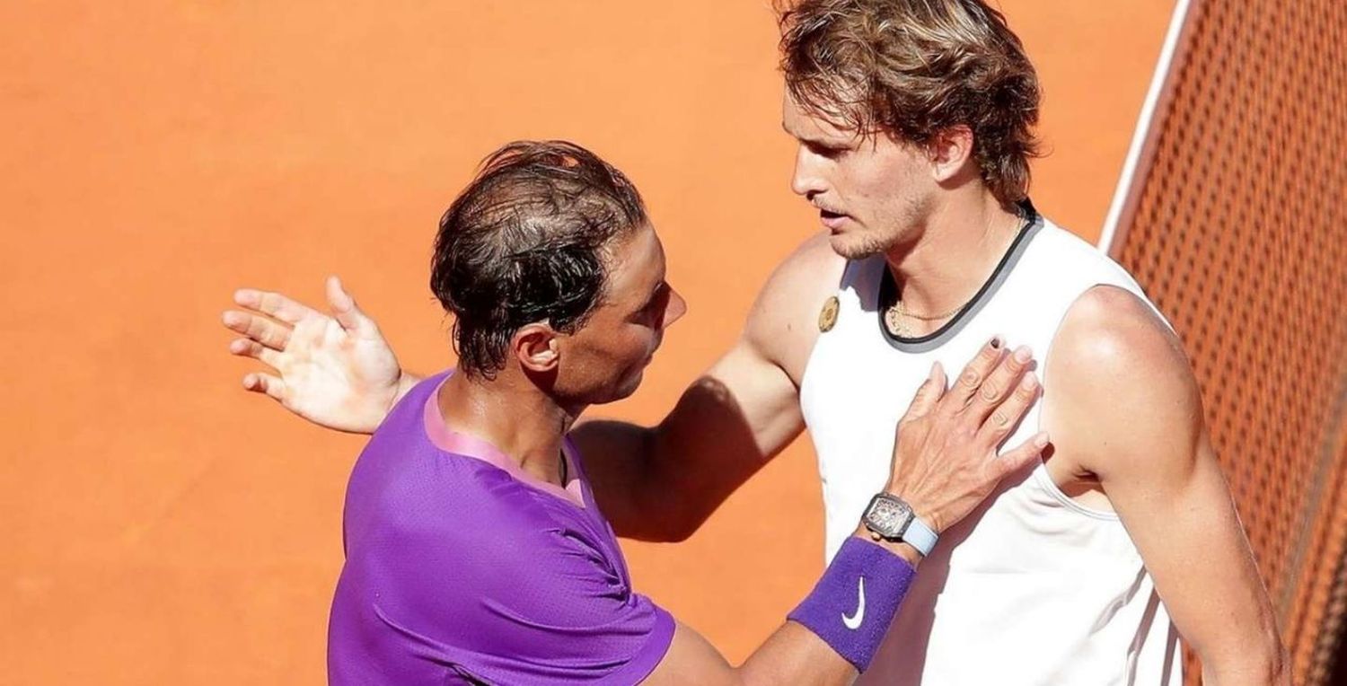 Nadal enfrenta a Zverev en semifinal de Roland Garros