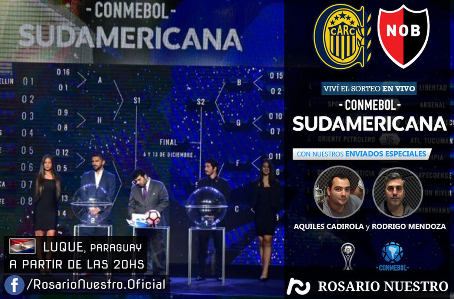 Rosario Nuestro ya está en Paraguay