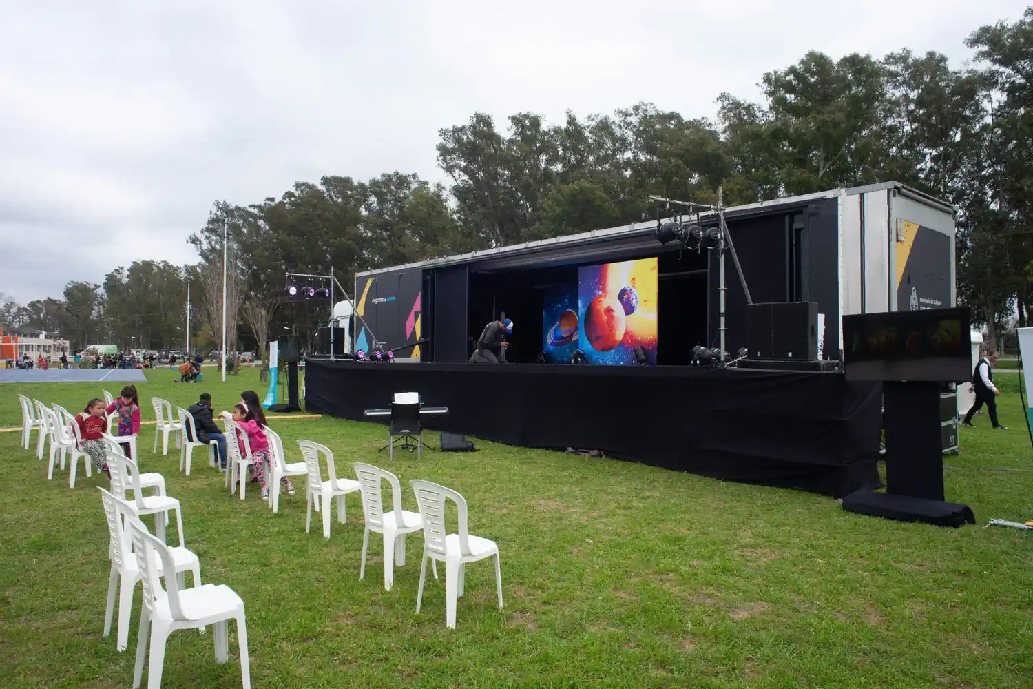 El Camión Cultural de Tecnópolis llega a Diamante