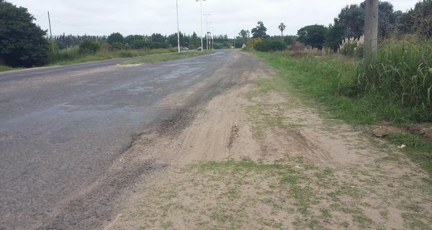 Se demoran las obras de repavimentación en Crucero General Belgrano