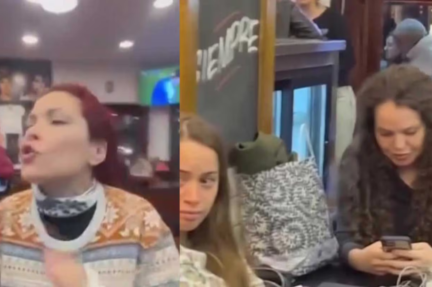 Escandalosa pelea