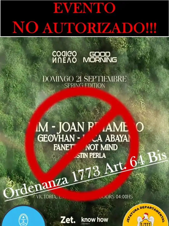 Clausuran preventivamente un predio en Victoria por intento de fiesta masiva sin habilitación
