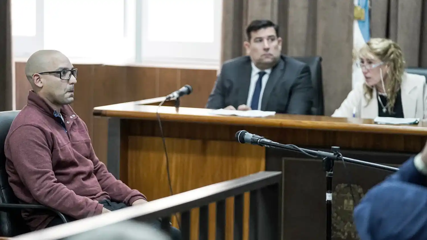 El cabo primero. Alejo Sequeira, respondió a los interrogatorios de los representantes de las partes