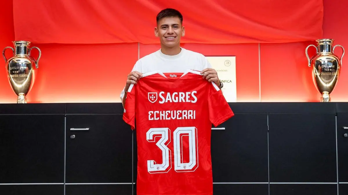 El Benfica busca ejecutar la opción de compra por Claudio Echeverri