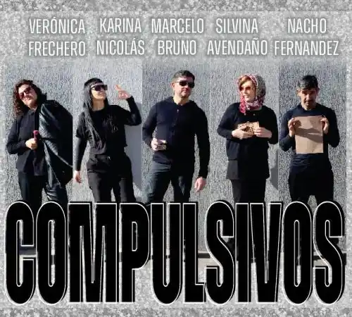 El elenco necochense de “Compulsivos”, mañana sube a escena nuevamente